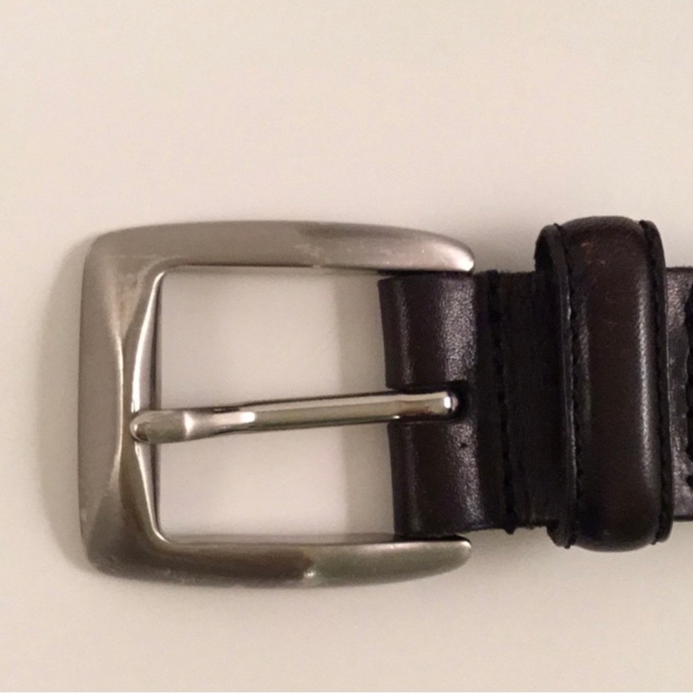 WILSONS LEATHER MENS BRAIDED LEATHER BELT 52 - Picture 3 of 6